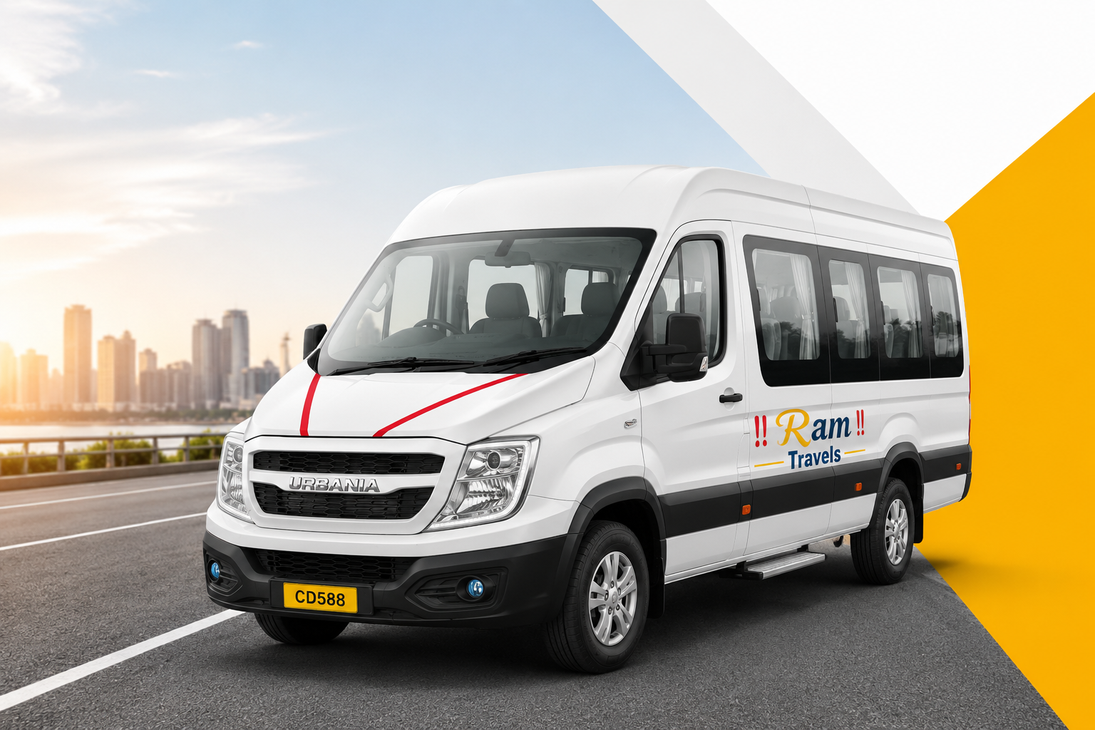 Force Urbania and Tempo Traveller Rent