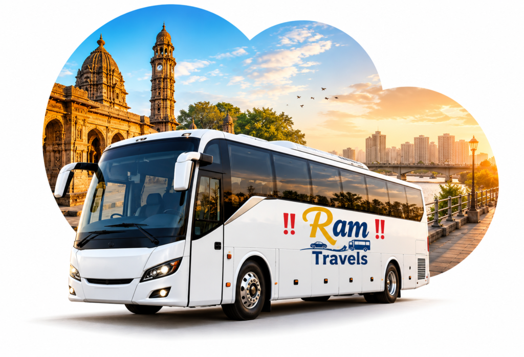 49-Seater AC Bus Rental in Ahmedabad