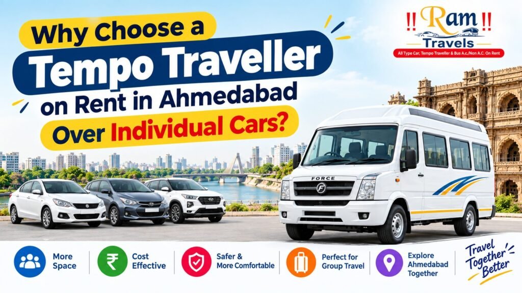 Tempo Traveller on Rent in Ahmedabad